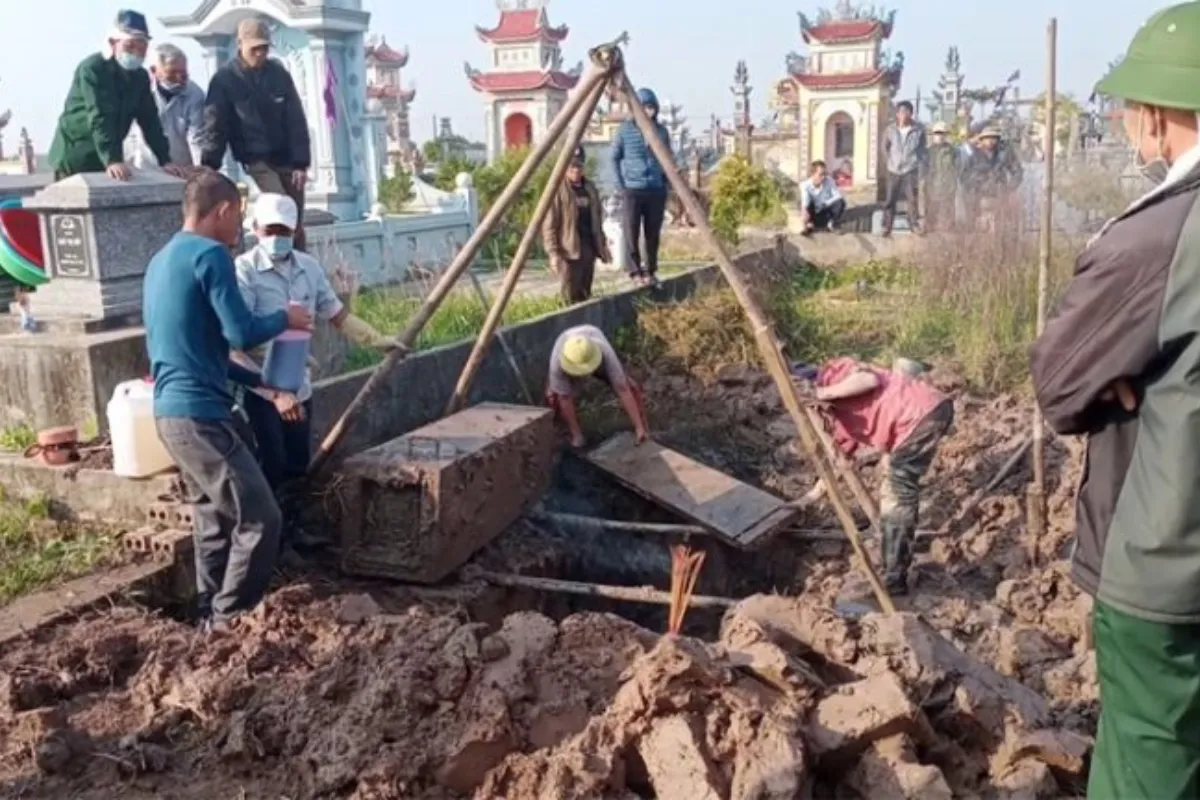Quy trình thực hiện bốc mộ, cải táng, sang áo